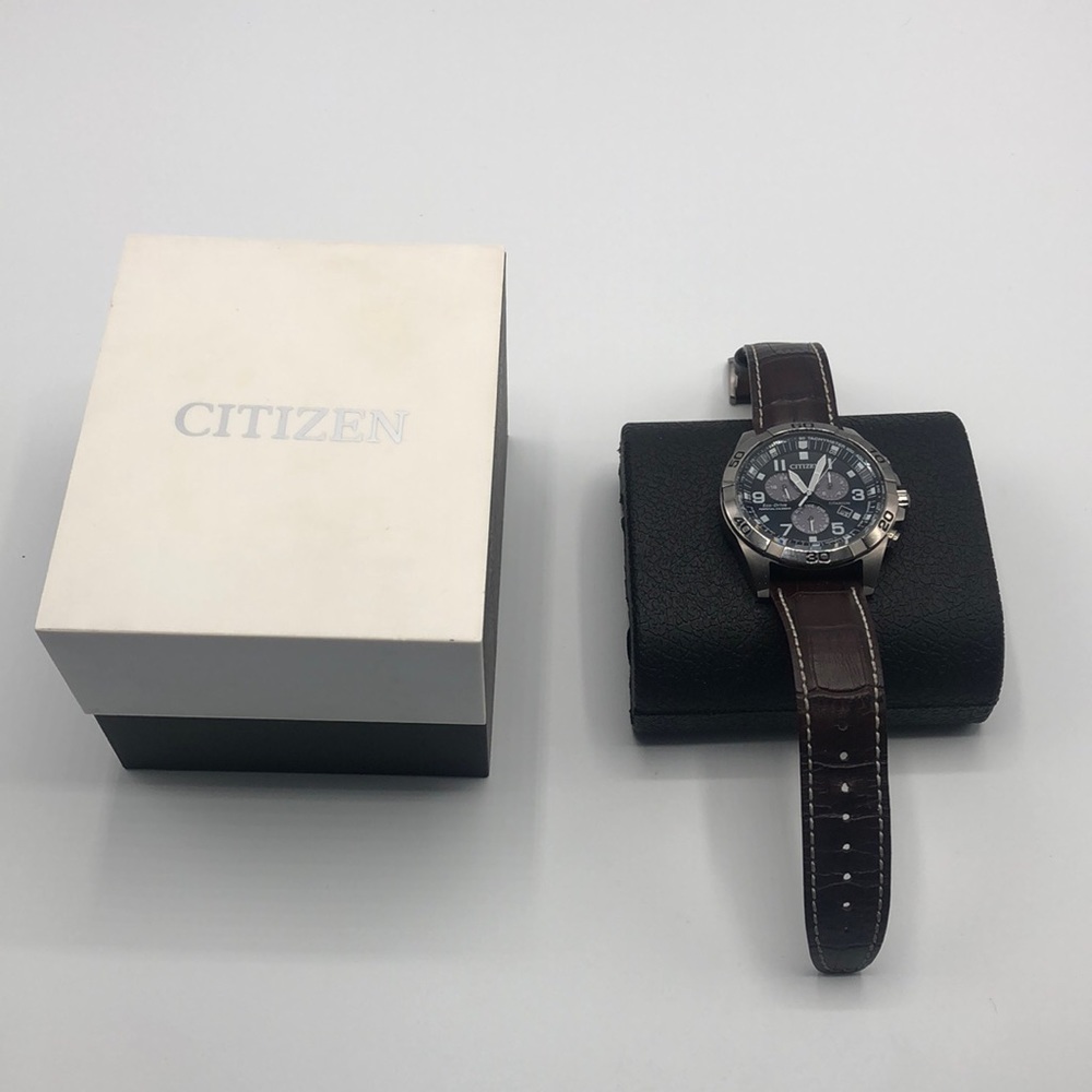 Citizens Eco-Drive titanium